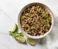 Fríjol negro, leche de coco y arroz la combinación que no falla