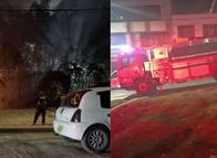 ¡Emergencia en Ibagué! Incendio puso en riesgo reconocido sector