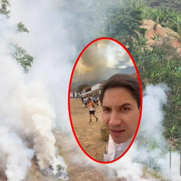 Incendio en Villa de Leyva