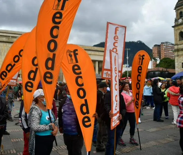 Fecode anuncia que se unirá al paro nacional del 14 de octubre