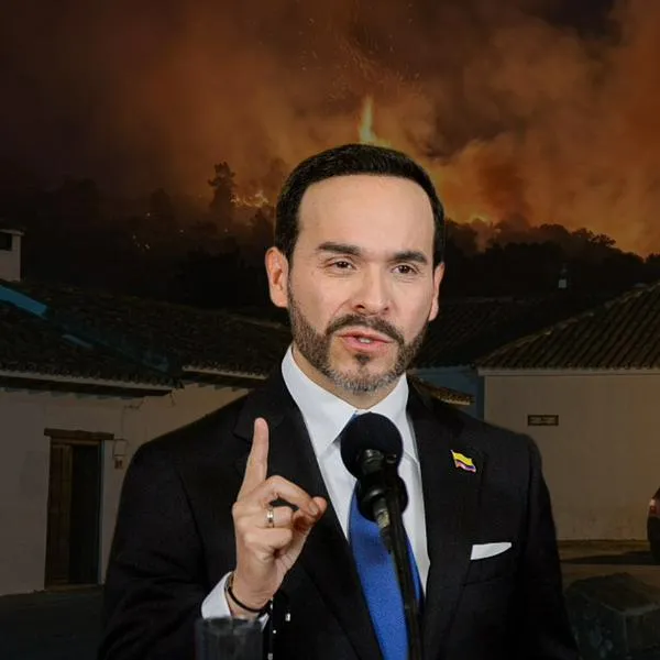 Incendio en Villa de Leyva: comunidad alerta por llamas y presidente da reporte