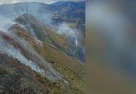 45 días de incendio forestal en Buga: autoridades locales solicitan apoyo de entidades