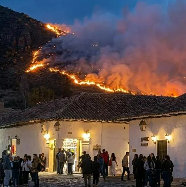 Últimas noticias del incendio en Villa de Leyva hoy EN VIVO: qué pasó en el hotel Arcoíris, Duruelo y qué sabe de las causas del incendio forestal