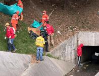 Cerca de 30 toneladas de residuos fueron retiradas del Canal El Cedro en Usaquén 