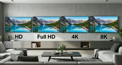 Qué resolución de TV es mejor: 4K, 8K, Full HD o HD, características y funciones