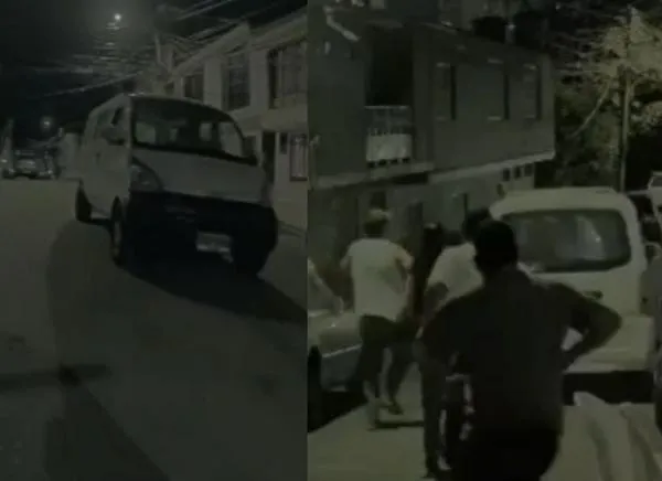 Lo chocó y escapó: denuncian fuga tras golpear un Tesla en Ibagué