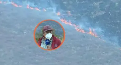 El incendio forestal en Villa de Leyva deja cerca de 1.200 hectáreas arrasadas, afectando el santuario de Iguaque. La UNGRD reporta un 75 % de control.