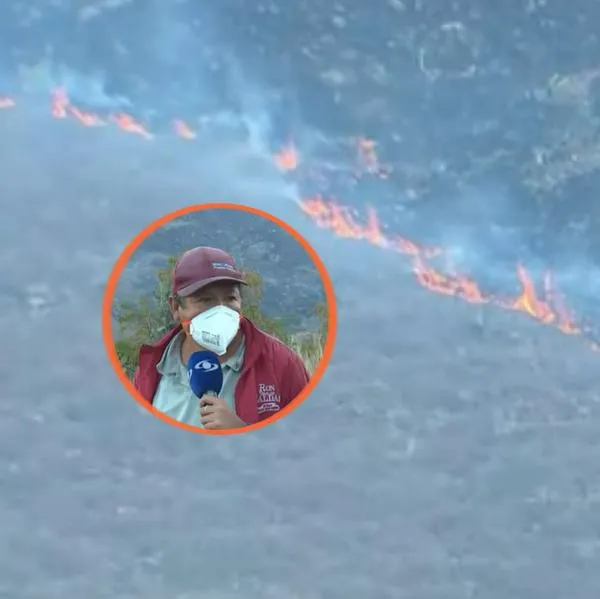El incendio forestal en Villa de Leyva deja cerca de 1.200 hectáreas arrasadas, afectando el santuario de Iguaque. La UNGRD reporta un 75 % de control.