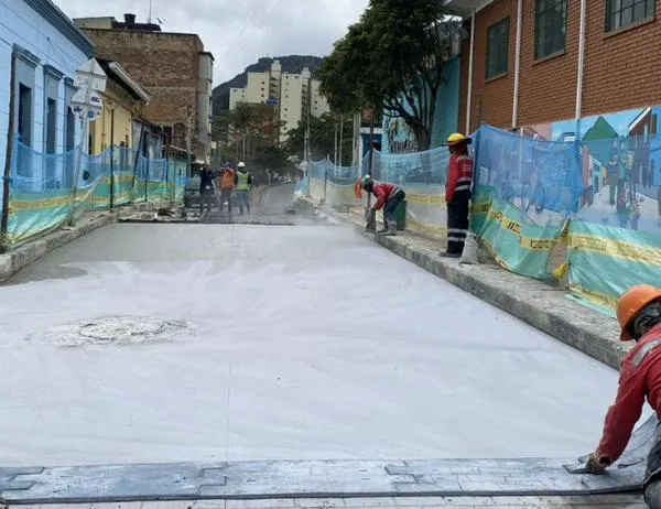 La Candelaria avanza en la recuperación de la carrera Primera con obras por cerca de $750 millones 