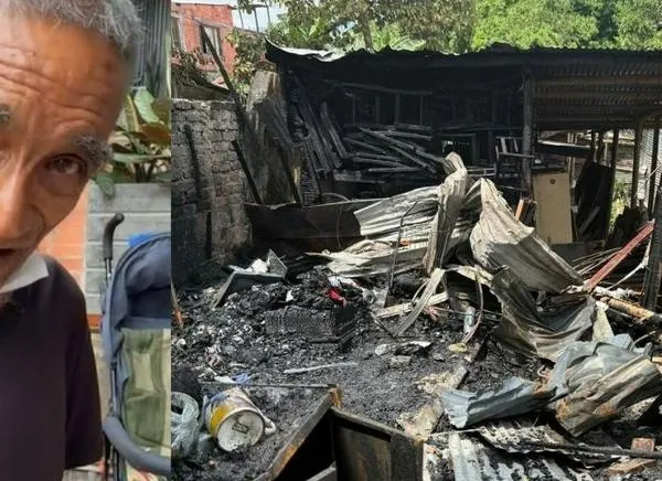 "Es la tercera vez que nos meten candela": afectado por incendio en Ibagué