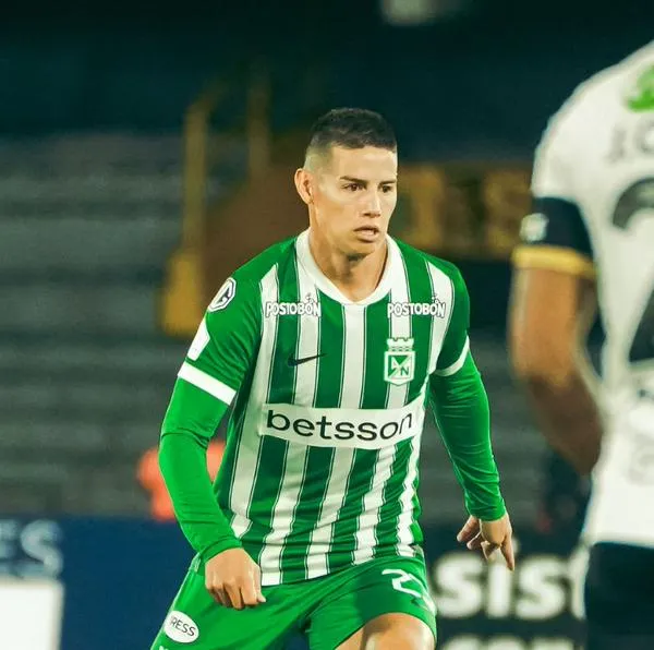 James Rodríguez dio mensaje con Atlético Nacional ante dudas sobre Millonarios