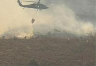 Villa de Leyva sigue en llamas; entidades nacionales luchan por controlar el fuego