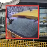 ¿Qué pasó con taxista que desató balacera en aeropuerto El Dorado de Bogotá