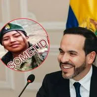 Presidente De la Espriella entrega de guerrillera de disidencias de las Farc
