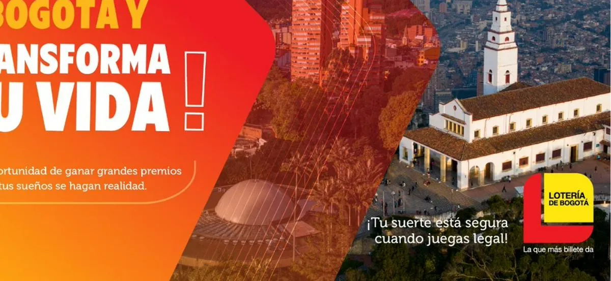 Hoy jueves 24 de septiembre juega la Lotería de Bogotá y gana $ 12.000 millones