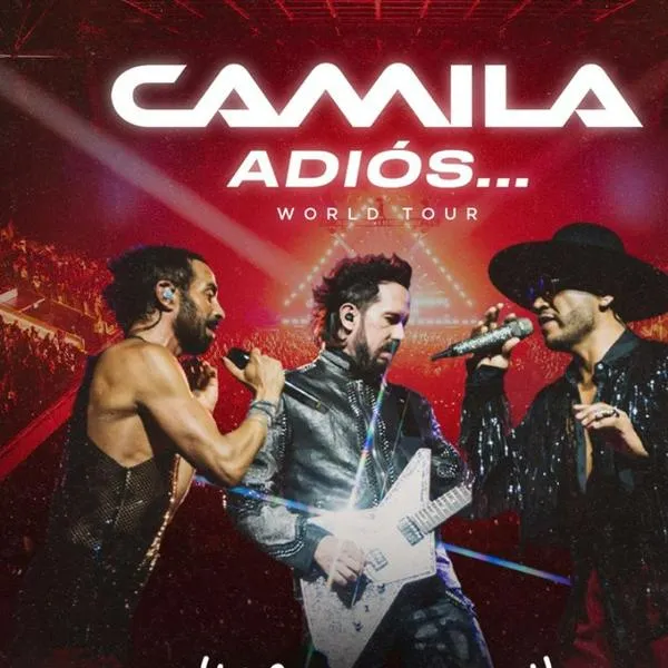 El grupo Camila regresa a Bogotá con su 'Adiós World Tour' para celebrar 20 años de carrera musical. Conoce la fecha, el lugar y dónde comprar las boletas.