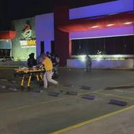 Afueras del restaurante en el que se presentó una balacera que dejó un fallecido y al cantante Víctor Valverde herido