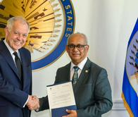 Alejandro Ordóñez presentó credenciales como embajador de Colombia ante la OEA