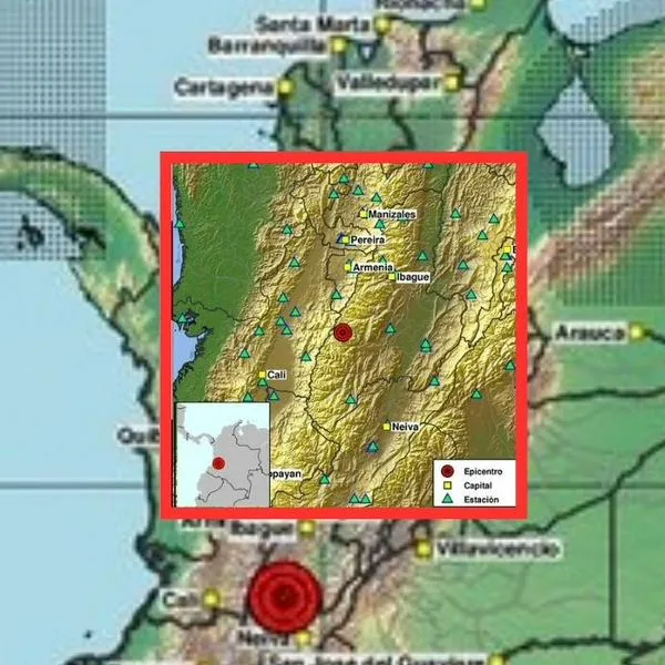 Temblor de magnitud 3,2 en Chaparral (Tolima) en noche de viernes 250926