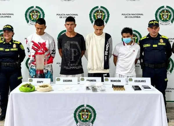 ¡Golpe al microtráfico! Cayó peligrosa banda que operaba en Ibagué