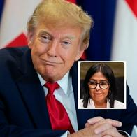 Donald Trump reveló que habló con Delcy Rodríguez sobre elecciones en Venezuela