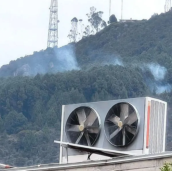 Alerta de incendio en cerros orientales de Bogotá: video y reacción de Bomberos 