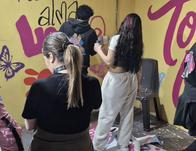 “Todo pasa”: el mural que transforma la convivencia en la URI de Puente Aranda 
