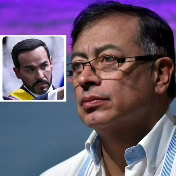 Gustavo Petro llamó bruto a Abelardo de la Espriella en mensaje en la madrugada