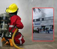 Clínica Santa Mónica se incendió en Barranquilla, pero salvaron a pacientes