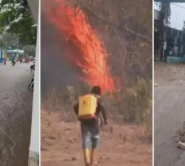 Ideam alerta por aguaceros, crecientes súbitas, deslizamientos e incendios en varias zonas del país