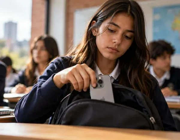 Celulares en colegios de Bogotá: así cambiarán las reglas y lo que viene para estudiantes