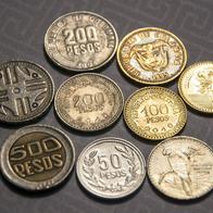 Monedas en Colombia