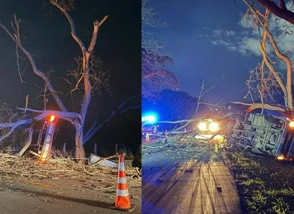 Accidente de tractomula desató el caos en el Tolima
