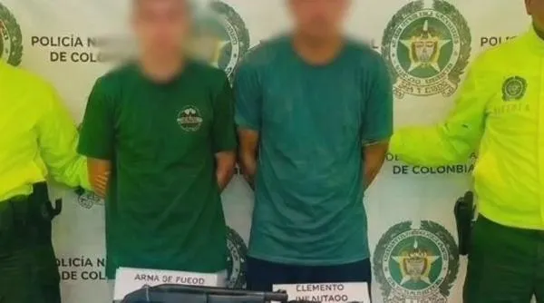 Cayeron con visores nocturnos: capturan en el sur del Cesar a alias ‘Poper’ y ‘Tucán’, ojos de las Conquistadoras de la Sierra