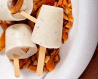 Paletas de coco con solo 4 ingredientes