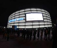 Movistar Arena se despide: retiran el nombre de la fachada y buscan nueva marca