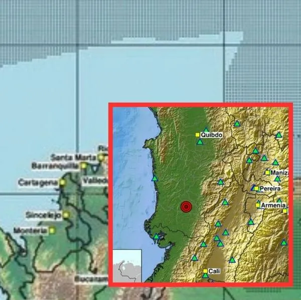Temblor en Colombia de magnitud 3.8 en Istmina (Chocó) este martes 29092026
