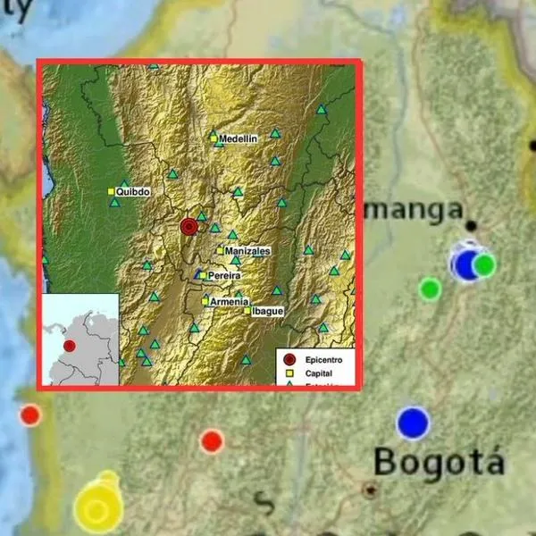 Temblor de magnitud 3.1 en Quinchía (Risaralda) en madrugada de hoy 30092026