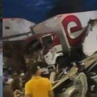 ¿Quiénes son las dos personas que murieron en accidente de tractomula en Girón?