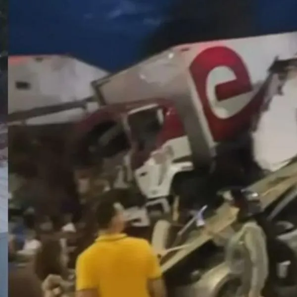 ¿Quiénes son las dos personas que murieron en accidente de tractomula en Girón?