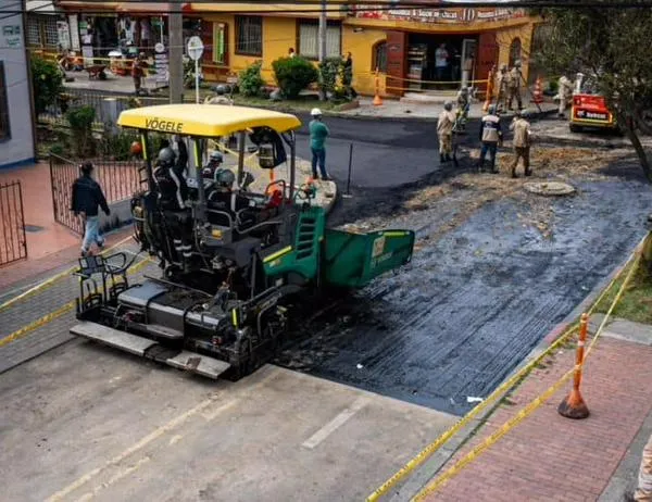 La UMV ya supera 1 millón de metros cuadrados de vías y espacios públicos intervenidos en barrios de Bogotá durante 2026 