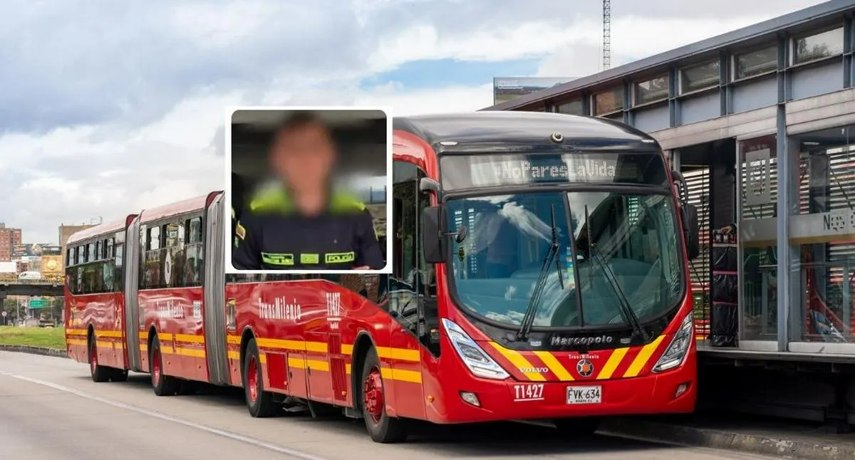 Captura de falso policía en Transmilenio que decía ser teniente en Bogotá: video