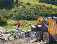 Bogotá recupera 250 m² de espacio público y retira cerca de 20 toneladas de residuos voluminosos en la localidad de Usme 