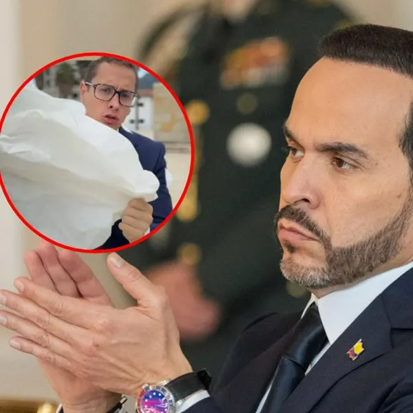 Abelardo de la Espriella y Julián Uscátegui