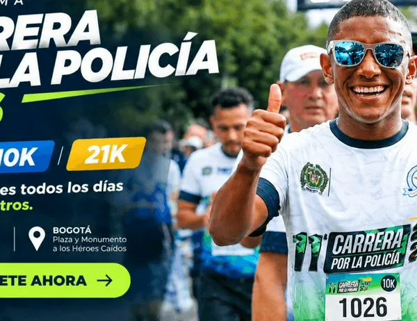 Todo lo que debes saber sobre la Carrera por la Policía 2026 en Bogotá: inscríbete y participa el domingo 8 de noviembre 