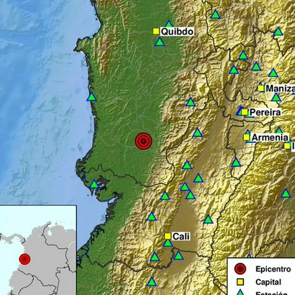 Temblor en Colombia