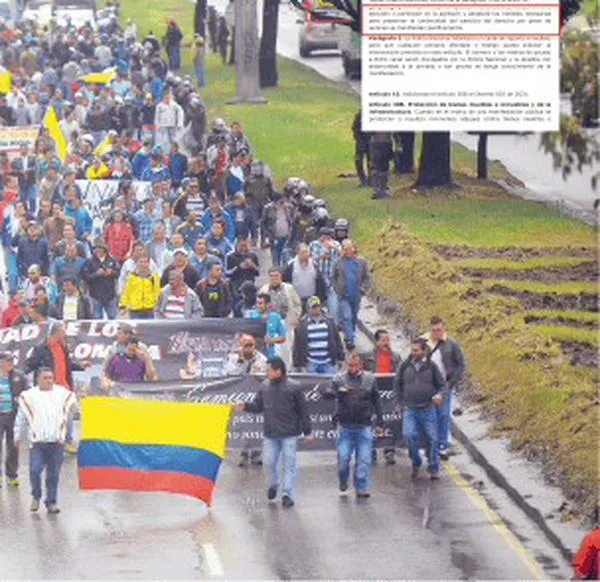 Regulación de protestas con Policía más activa llega cuando la izquierda busca las calles