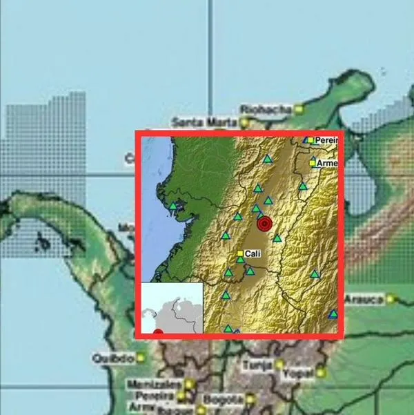 Temblor de magnitud 3.2 en Ginebra (Valle del Cauca) en madrugada de hoy 1/10/26