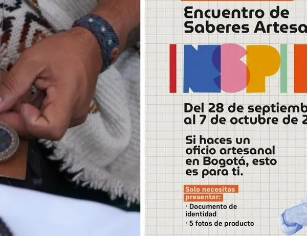 Bogotá abre las convocatorias para el Encuentro de Saberes Artesanales INSPIRAL 2026 