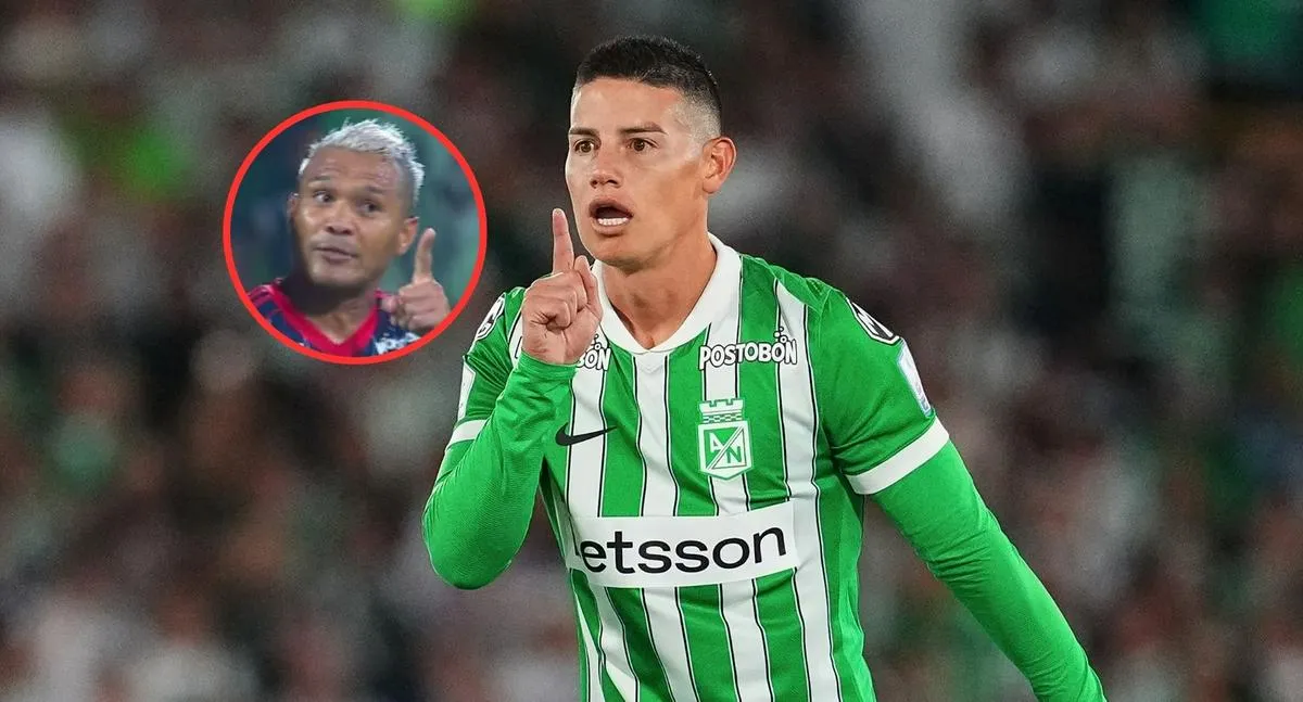 James Rodríguez y Teófilo Gutiérrez